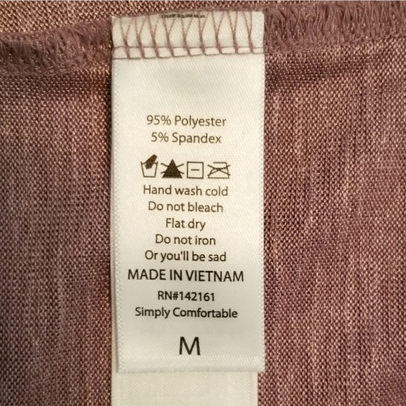 Cover-Up / Sleep Top by LuLaRoe Lavendar Size M - Picture 10 of 11